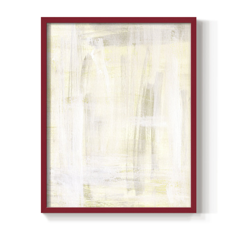 «On A Sunbeam II», H 15 po x l 12 po, Rouge