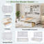 Lit de jour tout-en-un en bois avec 2 tiroirs, armoires et tablettes-1643171032-1643171031