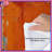 Textured Orange Abstract Comforter-123992216