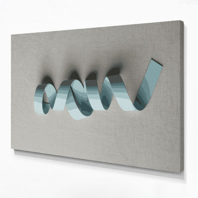 Minimalisme 88, art mural sur toile grise