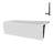 Streamline 60 in. x 30 in. Acrylic Right-Hand Drain Alcove Bathtub in Glossy White With External Drain-101699405