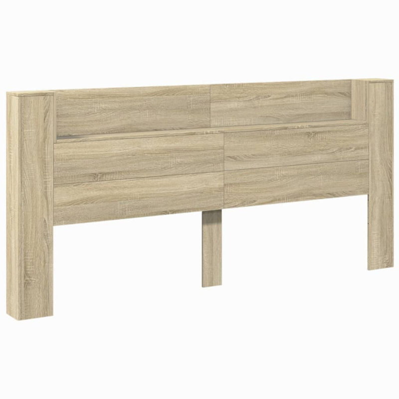 Chezkel Headboard, Sonoma Oak, Extra Large Double - 200 x 220 cm