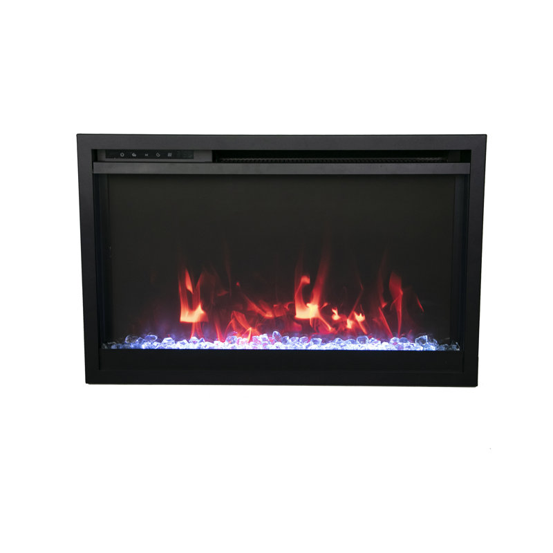Amantii TRD 26inch Xtra Slim Electric Fireplace, wifi enabled, smart, mobile app, 3 speed motor
