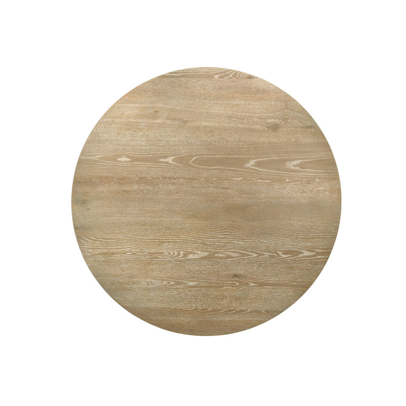Table de salle à manger ronde avec lumière DEL