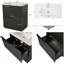 Meuble-lavabo 30 po avec lavabo en céramique et tiroirs pleine extension-402565050