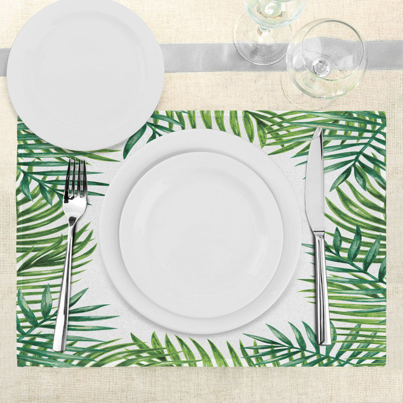 Kaman Not Monochrome Rectangle Placemat
