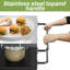 Table de barbecue extérieure avec rangement, chariot de bar roulant
