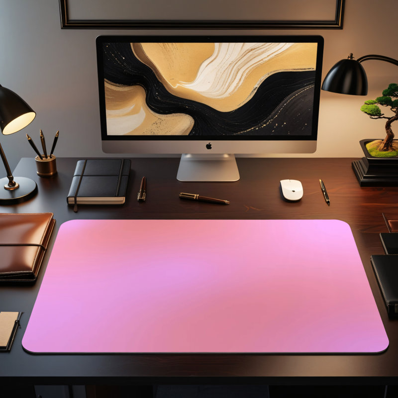 Polyester Desk Pad, 14.4x12.1