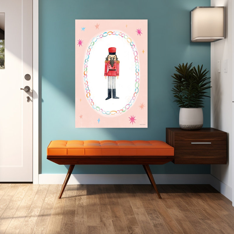 Nutcracker Predailys Classic Whimsical Abstract Art, 48" H x 32" W