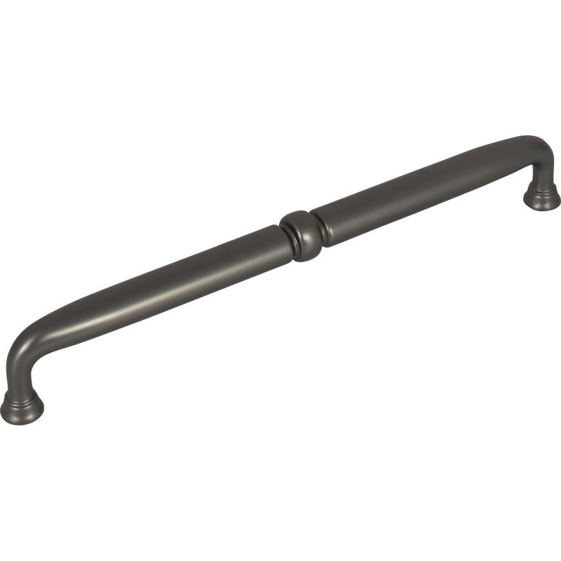 Henderson 3 3/4" Center to Center Bar pull, Ash Gray, 8 13/16" Center to Center