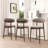 Upholstered 25'' Counter Stool with Solid Wood Frame-1871850528-1871850558