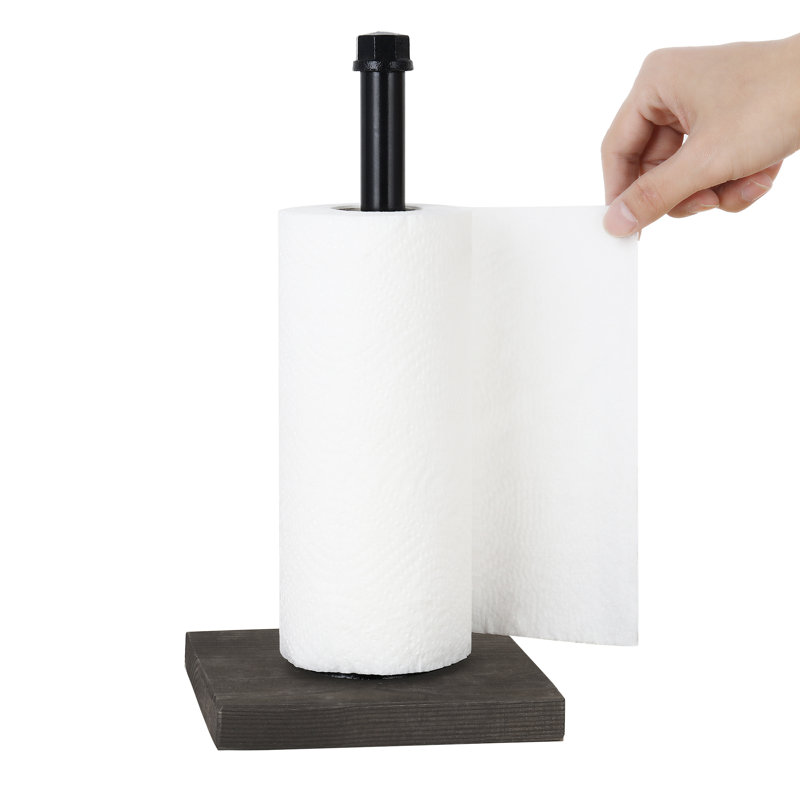 Porte-serviettes en papier sur pied