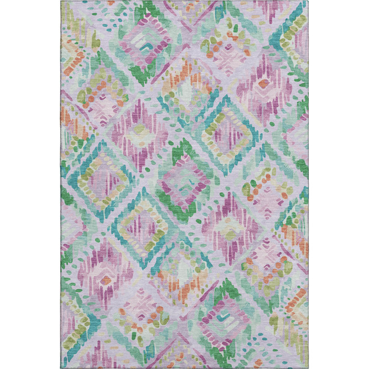 Premium Machine Washable Northdale AMF1326 Diamonds Rug