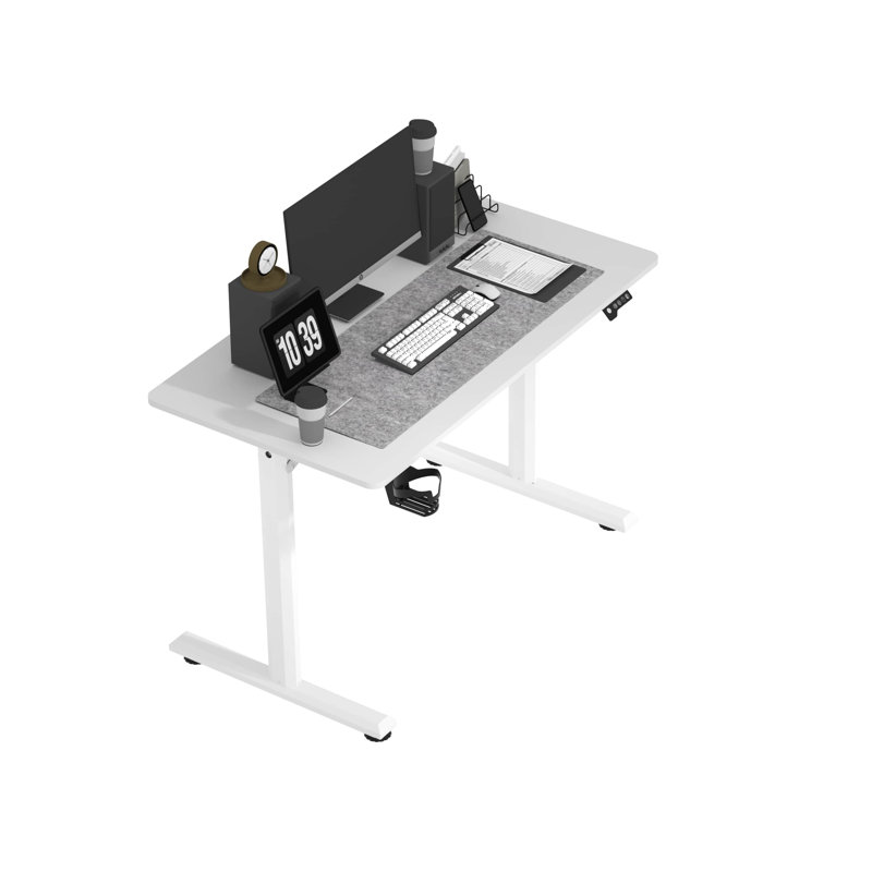 Bureau Kittye de 43 po, Blanc