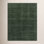 Hand-Tufted Green Plaid Rug