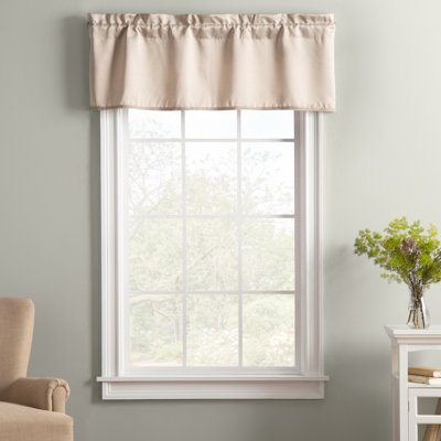 Cantonnière à passe-tringle Wayfair Basics®