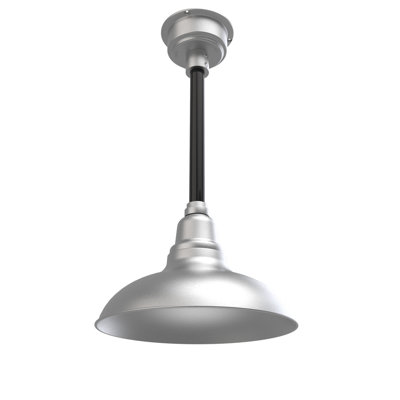 Luminaire suspendu 1 lumière del à simple dôme Idella