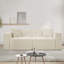 Canapé de compression moderne en mousse à trois places avec coussins moelleux pour une large assise et un petit espace-1009396401