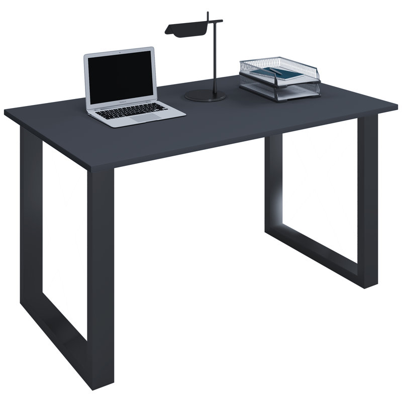 Raisha Writing Desk, Black, 76cm H x 110cm W x 80cm D
