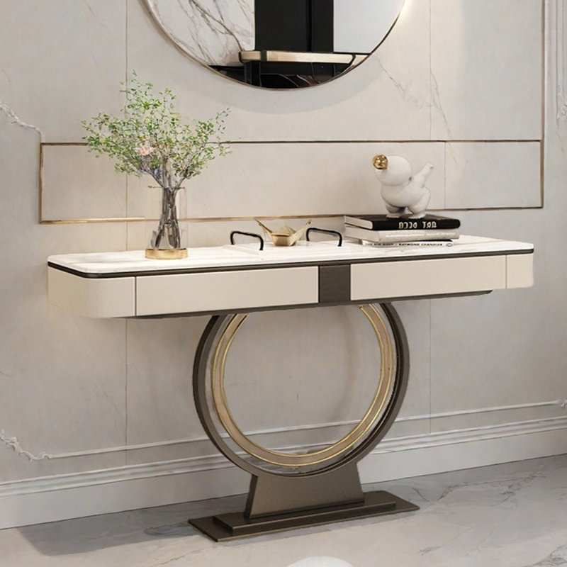 Console Italian Luxury, H 33,5 po x l 70,9 po x P 13,8 po