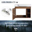 Meuble-lavabo mural 28 po avec lavabo en céramique blanche et porte à fermeture en douceur, emballage KD