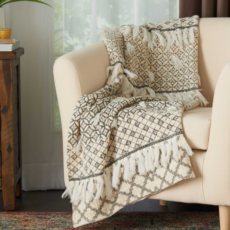 Knitted Throw Blanket