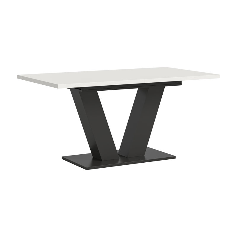 Extendable Dining Table Motion, White