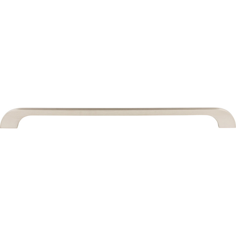 Neo Bar pull, Brushed Satin Nickel, 12" Center to Center