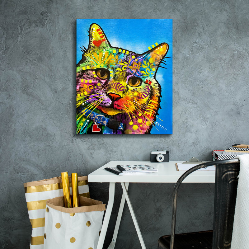 «Thank You For diriger cette fierté» par Dean Russo, art mural sur toile, H 24 po x l 20 po x P 0,75 po
