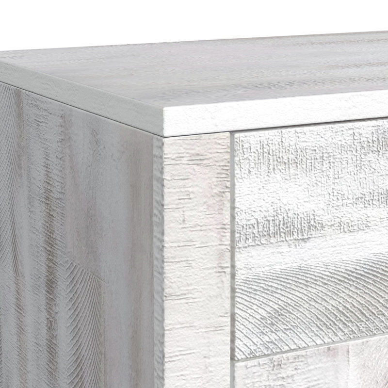 Buffet Celis en blanc rustique