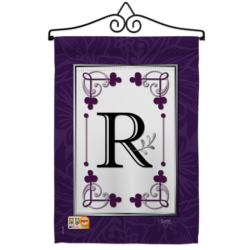 Classique classique 2 faces polyester 19 x 13 po ensemble de drapeaux, R