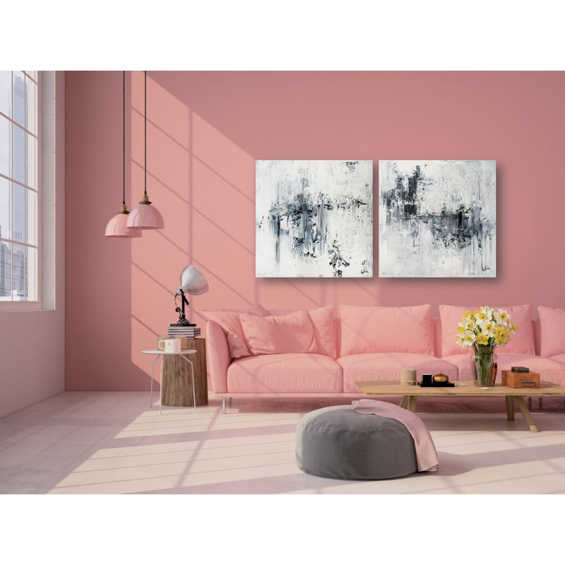 Dusk Set by John Beard - Artist Enhanced Canvas Print, 40" H x 80" W x 1.5" D, Unframed