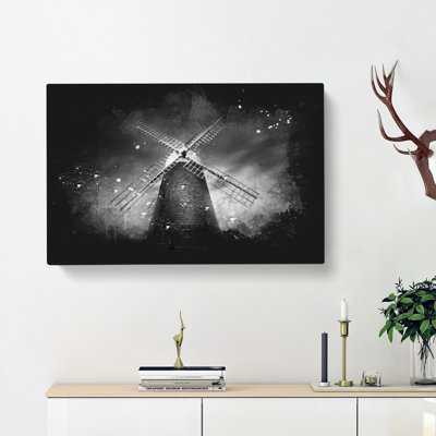 Halnaker Windmill In Chichester - Wrapped Canvas
