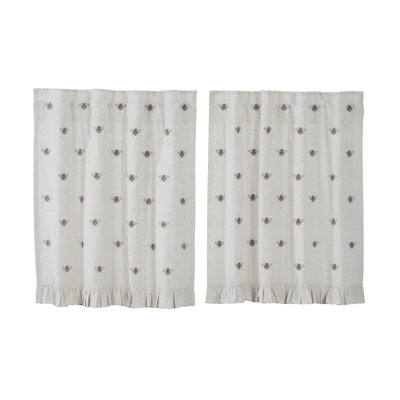 Ruffled Cafe Curtain