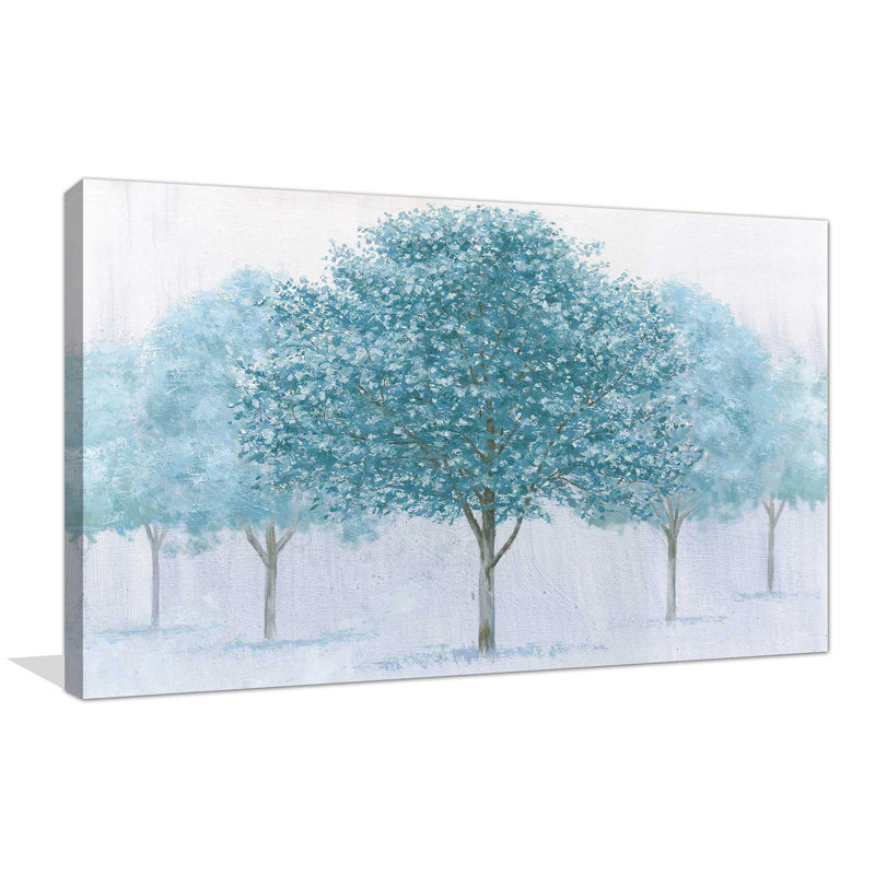 Peaceful Grove - Peinture, Toile tendue, H 36 po x l 60 po x P 1,5 po