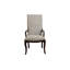 Ensemble de salle à manger rectangulaire rembourré en tissu espresso Kathran Marilyne-109011472