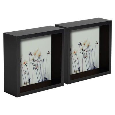 Nicola Spring - 3D Deep Box Photo Frames - Pack of 5