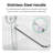 44"-48"W*72" H Semi-Frameless Double Sliding Shower Door, Bypass Shower Door, 1/4" (6Mm) Thick Sgcc Tempered Glass Door, Chrome