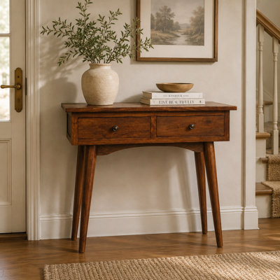 Mini Chestnut Hallway Console
