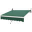 Auvent rétractable de patio 8 pi x 7 pi Outsunny-920135871