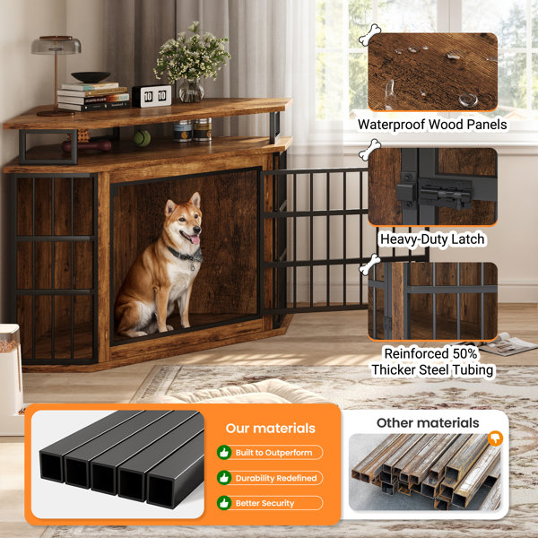 Portable Dog Crate Frames For Apartments With Space Saving Appliances preview