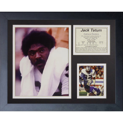 Souvenirs encadrée jack tatum