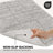 Sandcliff Checkered Cotton Non-Skid Machine Washable 2 Piece Bathroom Rug Set-93590635