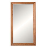 Austin Rectangle Solid Wood Beveled Mirror