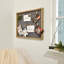 Aibek Grey Solid Wood Picture Frame with Mat