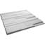 Panneaux muraux blancs H 19,625 "x l 19,625" (paquet de 12)