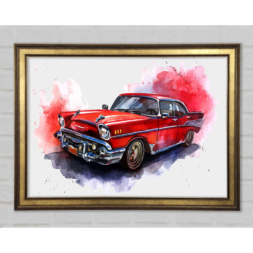 American Classic 7 - Einzelne Bilderrahmen Kunstdrucke