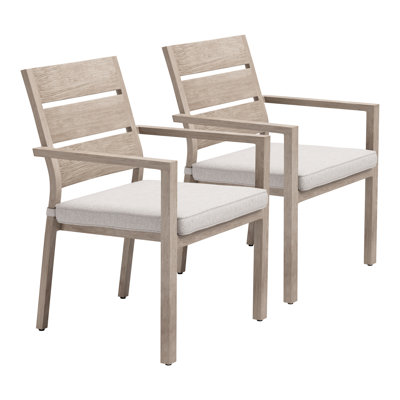 Chaise Reefline (ensemble de 2) gris