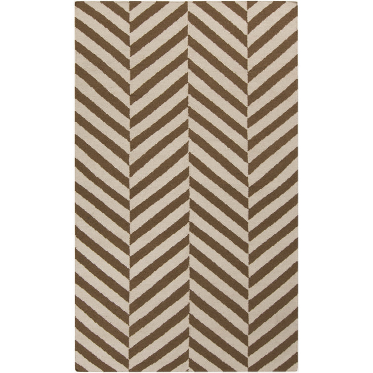 Araliya Wool Chevron Indoor Rug