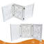 Barrière pour animaux 3 panneaux Ashfield & Harkness - Scroll - Blanc-692341492